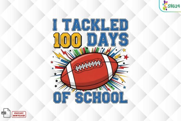 Celebrating the Big One-Hundred: Why This Football-Themed I Tackled 100 Days of School PNG is a Classroom Essential