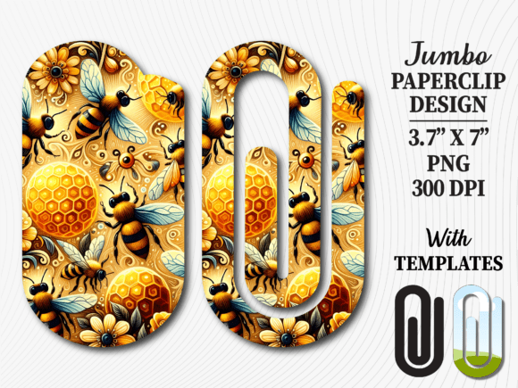 Honey Bee Sunflower Jumbo Paperclip: A Bright Solution for Everyday Organization