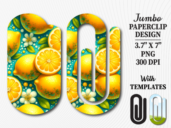 Leveraging the Lemon Fruit Planner Jumbo Paperclip PNG for Creative and Professional Organization