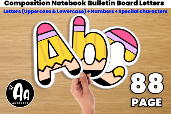 Pencil Theme Bulletin Board Letters: Bringing the Classroom to Life