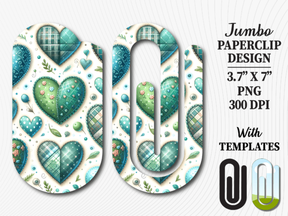 Plaid Heart Valentines Day Paperclip PNG: A Strategic Asset for Creative Workflows