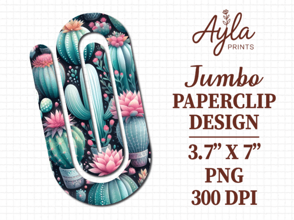 Succulent Cactus Pink Jumbo Paperclip: A Strategic Asset for Creative Professionals