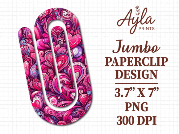 The Evolution of Digital Organization: Why the Pink Heart Swirl Art Jumbo Paperclip is Redefining Creative Workflows