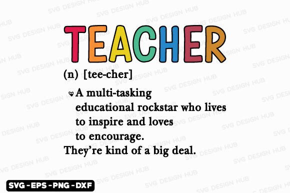 Understanding the Teacher Definition SVG and Teacher Day SVG for Creative Projects